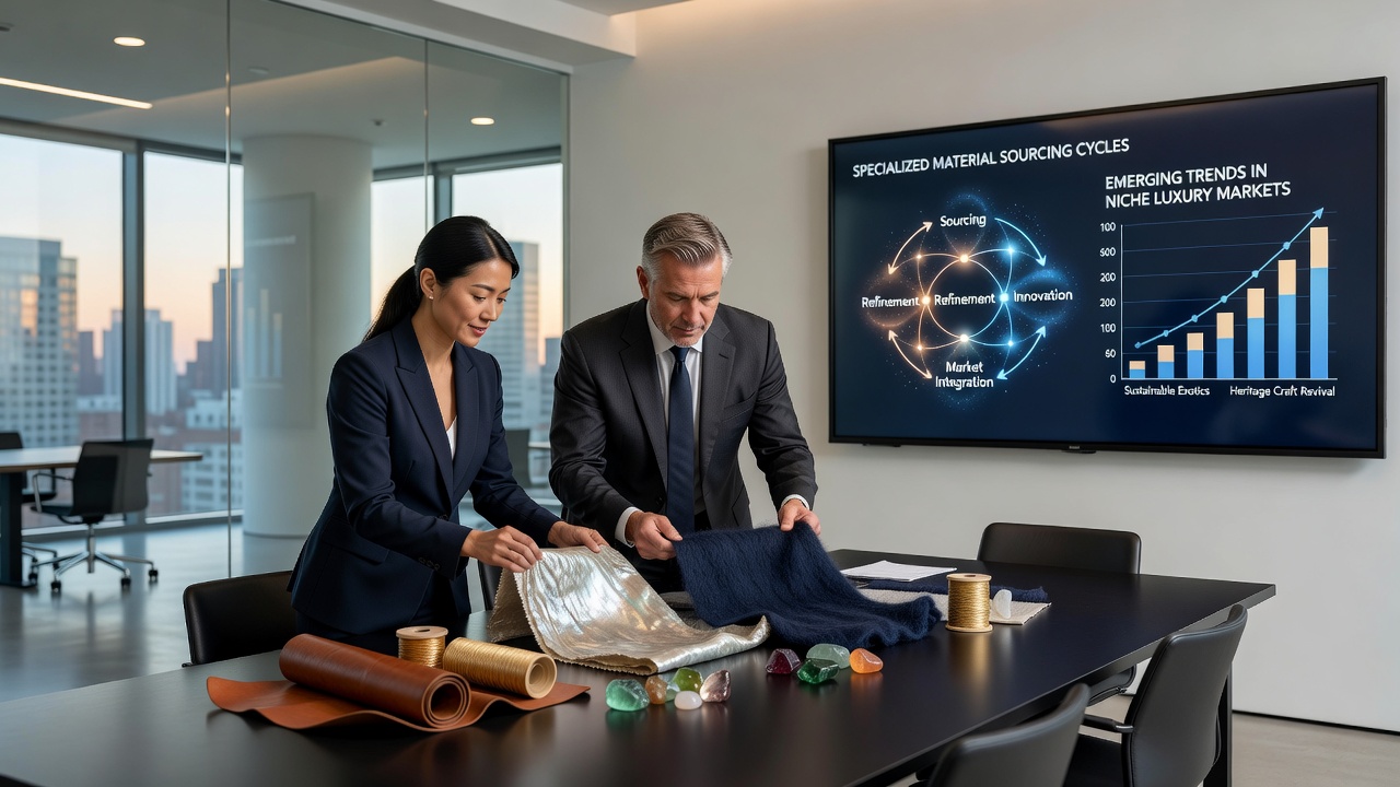 Examining how specialized material sourcing cycles influence emerging trends in niche luxury markets