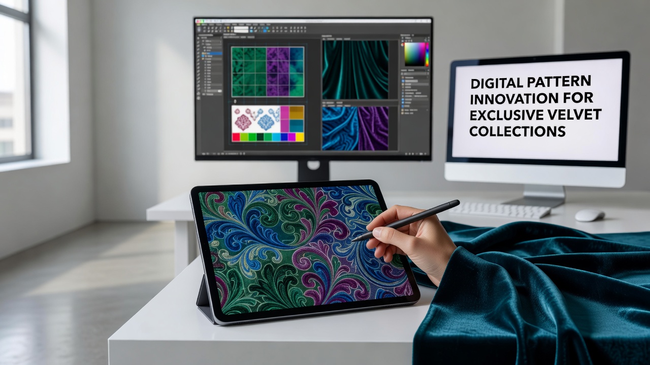 Investigating Digital Tools for Pattern Innovation in Velvet Textile Creation for Exclusive Collections